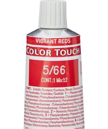 WELLA Colour Touch Demi-Permanent Hair Colour 5/66 Light Brown Violet Intensive 60ml - Pack of 1 - Buy Online on GoSupps.com