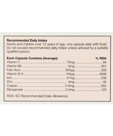 HealthAid Haemo-VIT Plus - 30 Capsules | 30 Count - Pack of 1 | Supplements for Optimal Health - Buy Online on GoSupps.com