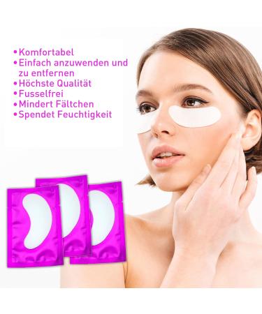InEDIT 50 Eye Pads for Eyelash Extensions - Premium Eyelash Extension Pads for Long-Lasting Results - Buy Online on GoSupps.com