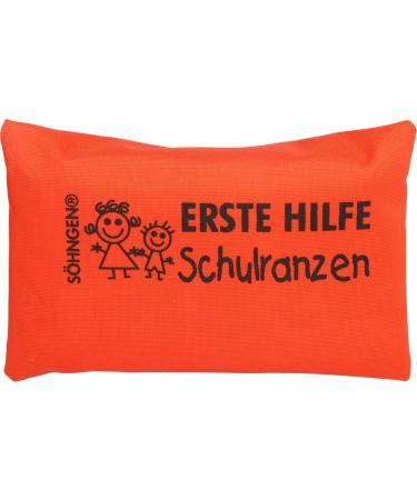 S hngen first aid school satchel orange (emergency set for children for school bag / sports bag junior set association material pavement co-takeover) school bags orange