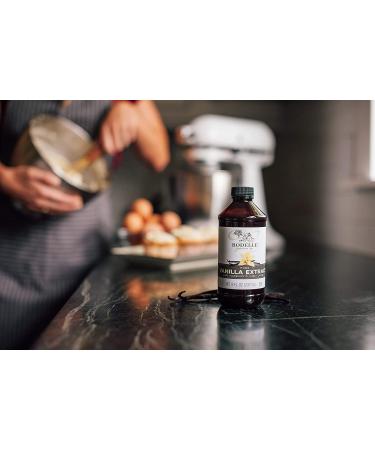 Rodelle Pure Vanilla Extract 8 fl oz - Premium Quality (Pack of 1) - Buy Online on GoSupps.com