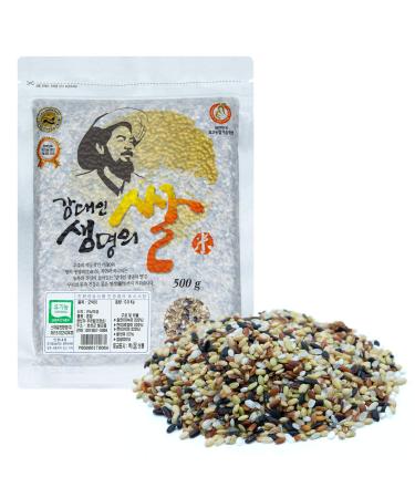 Premium Five Mixed Grain Rice  Korean Foods  Organically Grown, Healthy Vegan Grains, Non GMO, No Pesticide JRND Foods Multigrain