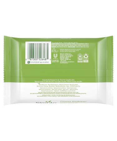 Simple Kind to Skin Cleansing Wipes - Gentle Micellar Makeup Remover | 25 Dye-Free Chemical-Free Wipes for Sensitive Skin - Buy Online on GoSupps.com