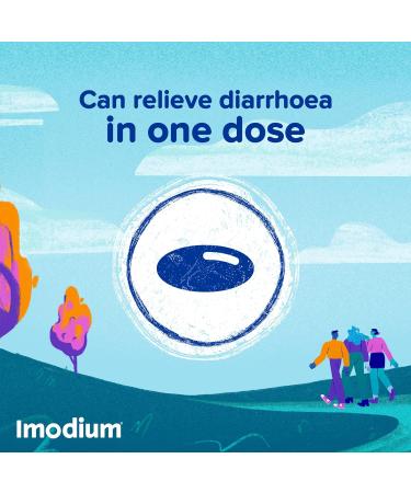 Imodium IBS Diarrhoea Relief Capsules - Fast-Acting Treatment for IBS Episodes - 6 Capsules - Buy Online on GoSupps.com