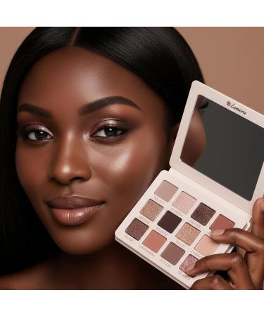 Fard a Paupiere Palette Maquillage Yeux - Nude 12 Couleurs Shimmer Mat Ultra Pigment Ombre a Paupiere - V g talienne & Sans Cruaut 2 Nude Warm - Buy Online on GoSupps.com