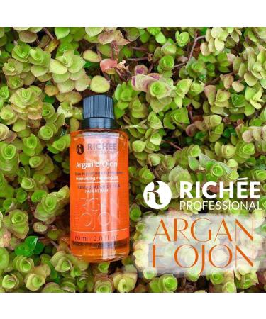 Rich e Professional Argan E Ojon Moisturizing Finisher Oil 60ml - Nourishing Hair Treatment - Buy Online on GoSupps.com