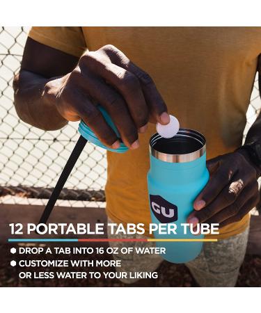 Gu Energy Hydration Electrolyte Drink Tablets  Enhanced Endurance Sports Drink for Running  Cycling  Triathlon  4-Count (48 Servings)  Assorted Flavors - Buy Online on GoSupps.com