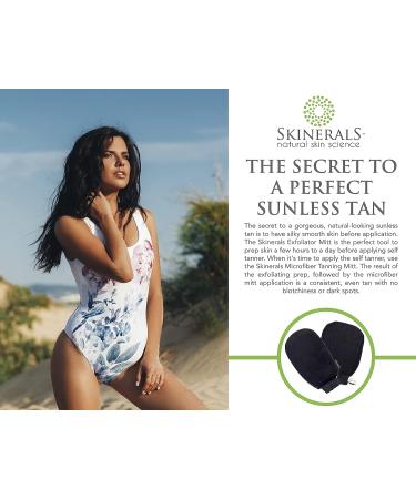 Skinerals Premium Exfoliator Mitt for Smooth Skin and Self Tanner Prep - Buy Online on GoSupps.com