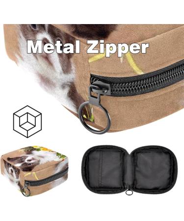 Shop Cute Dog in Flowers Napkin Storage Bag | Portable Menstrual Cup Bag for Women & Teens - Buy Online on GoSupps.com