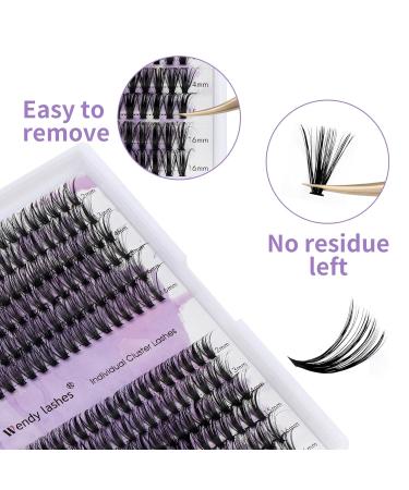 Buy Individual Eyelashes 240 PCs - C Curl Mix 12-16mm DIY Cluster Eyelash Extensions | Perfect for At-Home Use - Buy Online on GoSupps.com
