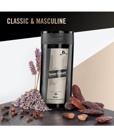 Coty Beauty Germany bruno banani Man 3in1 shower gel for men with classicmasculine AmberFoug re scent 250 ml - Buy Online on GoSupps.com