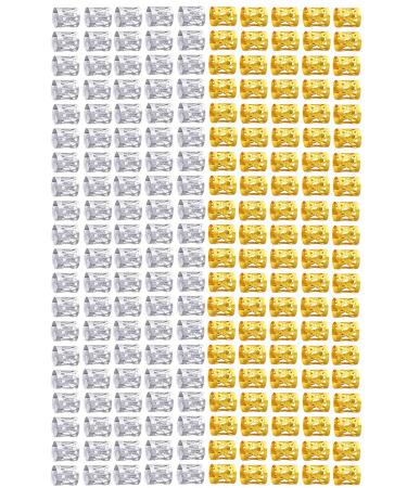 Dreadlock jewelry 200 pieces microring pearl braids braid hair jewelry hair braid dread dread dreadlock pearls adjustable cuff clip 8mm clip metal tube (silver + golden)