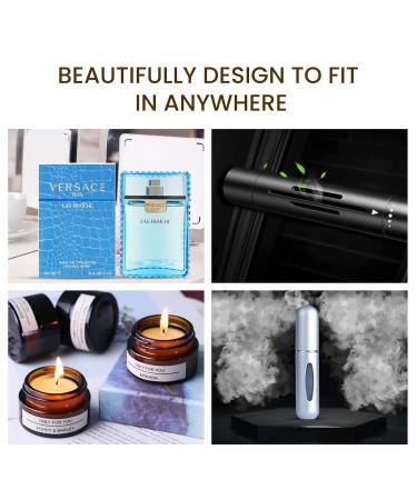 Men's Cologne 3.4 oz Bottle - Eau Fraiche Eau de Toilette Spray with Lemon, Rosewood, Amber Musk - Gift Set with Candle, Air Fresheners, Perfume Atomizer - Buy Online on GoSupps.com