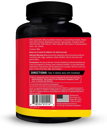 Alpha King Supreme New & Improved Testosterone Booster for Men with Fenugreek Seed & Ashwagandha to Increase Drive & Vitality  Boost Performance  and Build Muscle & Strength  Force Factor  120 Tablets 120 Count (Pack of 1) - Buy Online on GoSupps.com