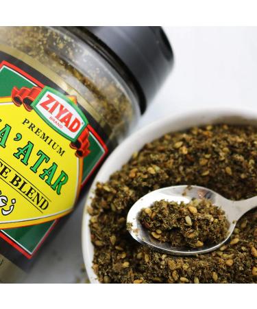 Ziyad Shaker Premium Za'atar Spice Blend - 5.5 oz | Flavorful & Additive-Free Mix - Buy Online on GoSupps.com