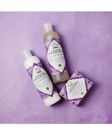 Nubian Heritage Lavender Wildflowers Hand Soap 12.3 oz | Cruelty-Free Moisturizing for Dry Hands - Buy Online on GoSupps.com