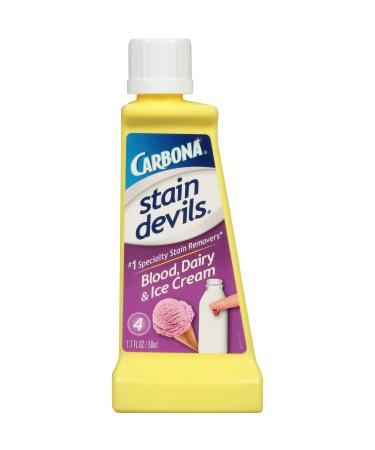Carbona Blood Dairy & Ice Cream Laundry Stain Remover No. 4 Safe On Skin 1.7 Fluid Ounces (Pack of 6)