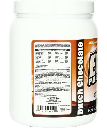 Egg White Protein Choc 14.84oz - High-Quality Natural Protein Supplement - Buy Online on GoSupps.com