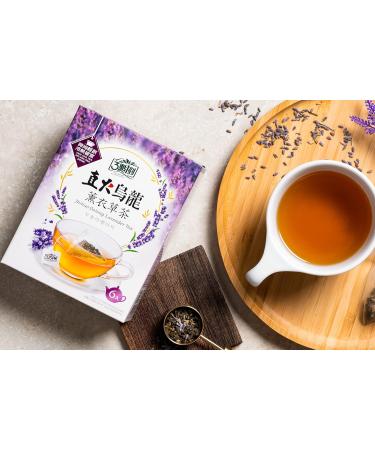 15PM Premium Lavender Taiwanese Oolong Tea - 18 Tea Bags | Authentic Leaves Cut for Rich Flavor - Buy Online on GoSupps.com