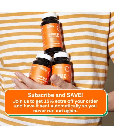 7-in-1 Immune Support Supplement with Quercetin, Vitamin C, Zinc, Vitamin D, Bromelain, Echinacea & B Vitamins - 60 Count - Buy Online on GoSupps.com