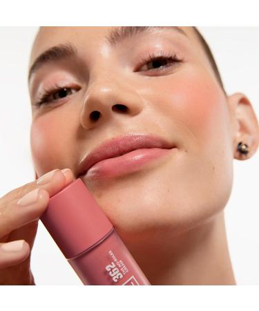 3ina Make-Up No-Rules Cream 362 Vegan Pink Liquid Blush for Eyes Lips & Cheeks | Natural Finish with Sweet Almond Oil | Cruelty-Free Cream Blusher - Buy Online on GoSupps.com