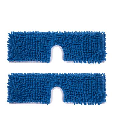 2 Pack Thicken Mop Refills Compatible with O-Cedar Dual-Action Microfiber Flip Mop Replacement Mop Heads for Dry/Wet Use Machine Washable Double Sided All Surface Cleaning