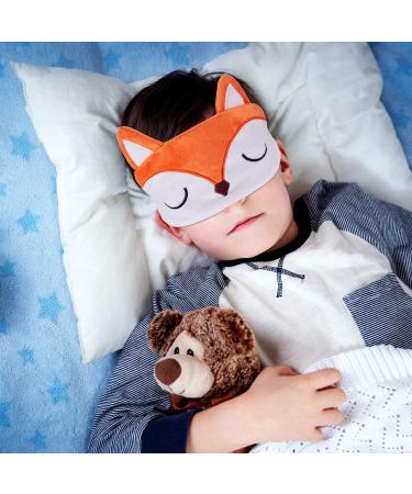 BONUCI Unicorn Sleep Mask for Kids - Rainbow Plush Eye Cover for Girls, Teens and Women - Cute Animal Sleeping Mask for Party, Travel, Nap and Lunch Breaks - Buy Online on GoSupps.com