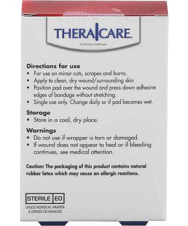 Thera|Care Flexible Fabric Fingertip & Knuckle Bandages - 20 Count | Premium Pain Relief & Protection for Cuts & Scrapes - Buy Online on GoSupps.com