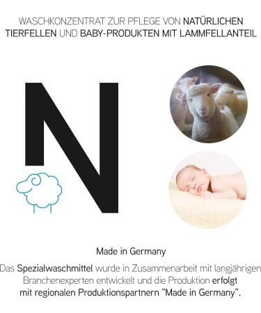 Cleanatics Lambskin Detergent Concentrate with Lanolin - Ideal for Natural Fur Sheepskin & Baby Products (250g) - International Shipping Available - Buy Online on GoSupps.com