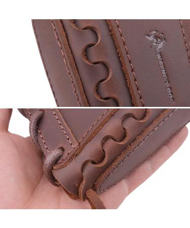 WAYNES DOG Leather Canvas Slip-On Recoil Pad | Non-Slip Buttstock Extension for Rifles & Shotguns - Brown | Shop Internationally - Buy Online on GoSupps.com