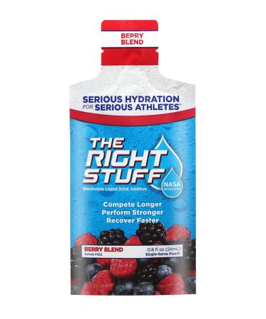 Buy The Right Stuff Electrolyte Drink Concentrate | 10 Pouch Box | Berry Blend | Fast International Shipping - Buy Online on GoSupps.com