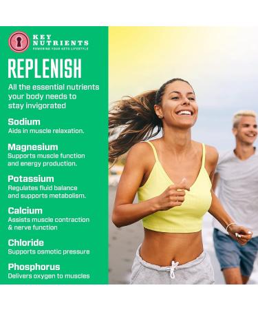 KEY NUTRIENTS Watermelon Electrolytes Powder - No Sugar, Hydration Mix - Gluten Free, No Calories - 20, 40, 90 Servings - Buy Online on GoSupps.com