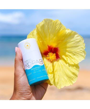 Kopari Aluminum-Free Coconut Oil Deodorant | Beach Scent | Vegan, Gluten-Free, Cruelty-Free | Odor Protection for Men & Women - Buy Online on GoSupps.com