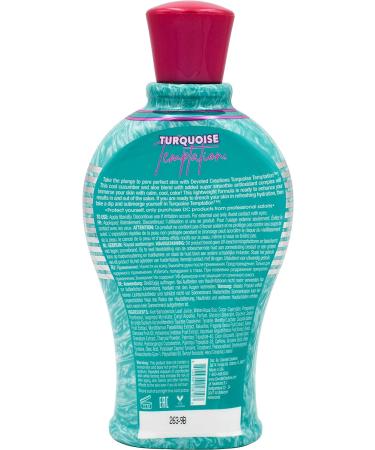 Devoted Creations Turquoise Temptation Tanning Lotion 12.25 oz - Indoor & Outdoor Formula - Buy Online on GoSupps.com