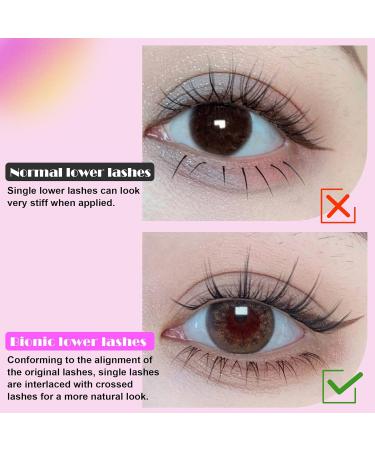 Magnetic Eyelashes Cat Eye Wispy Lashes Magnetic False Eyelashes with Applicator No Glue Needed Natural Strip Lashes Durable 1 Pair Magnetic Lashes - Buy Online on GoSupps.com