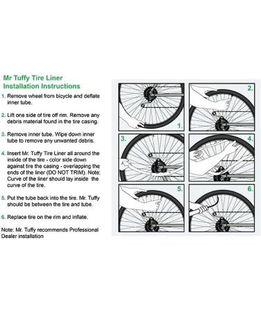 Mr. Tuffy Bicycle Tire Liner 29x2.0-2.5 Regular - Buy Now for Enhanced Bike Protection - Buy Online on GoSupps.com