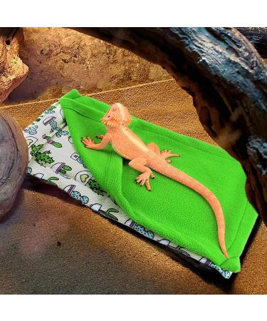 NW Reptile Sleeping Bag with Pillow Blanket for Bearded Dragon Leopard Gecko Lizard (Blue) - Buy Online on GoSupps.com