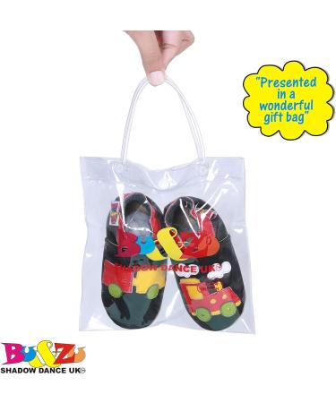 Shadow Dance UK Baby Shoes | Soft Sole Toddler Shoes | Boy Girl New Born Leather Winter Booties | Chuchutrain Design | Size 19 (6-12 Months) - Buy Online on GoSupps.com