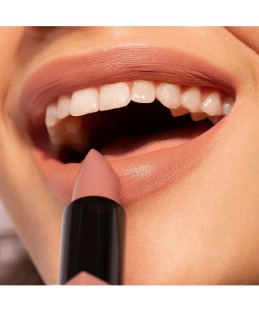3INA Makeup - Light Nude Lipstick with Vitamin E & Shea Butter - Long Lasting Matte Finish - Vegan & Cruelty Free - Buy Online on GoSupps.com