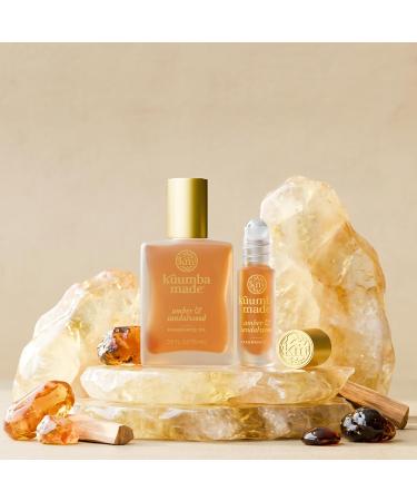 Kuumba Made Amber & Sandalwood Fragrance Oil Long-Lasting Small-Batch Perfume Roller Vegan Alcohol-Free 0.15 Fl Oz 0.15 Fl Oz (Pack of 1) - Buy Online on GoSupps.com