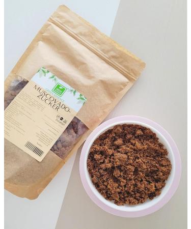 Muscovado Cane Sugar - 1kg Natural Brown Sugar for Baking & Seasoning | Green Essence - Buy Online on GoSupps.com
