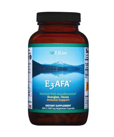 E3AFA 240ct (400mg) 1 bottle by E3Live