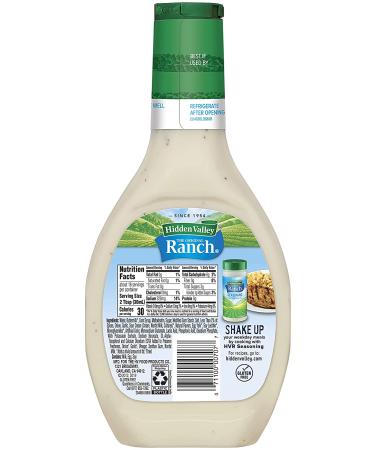 Hidden Valley Original Ranch Fat Free Salad Dressing - Gluten Free | 16 oz Bottle - Buy Online on GoSupps.com