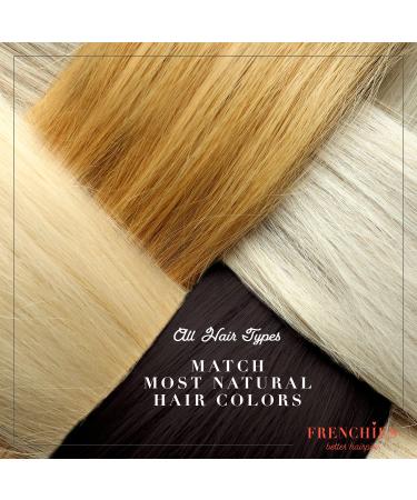 Frenchie's Ultra Flocked Extra Soft French Twist Hair Pins - 20 Count Brown for Wedding Updos, Buns, Hair Extensions & Wigs - Buy Online on GoSupps.com
