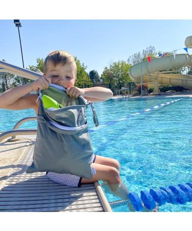 Buy Kfddrn 2-Piece Waterproof Wet-Dry Bag | Reusable Travel Organizer for Diapers Gym Clothes & Swim Gear - Buy Online on GoSupps.com