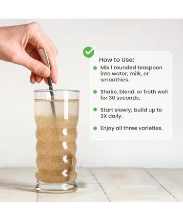 nbpure Daily Fiber Powder Blend for Digestive Health, Cholesterol Support, Healthy Weight Management - with Prebiotic, Insoluble, Soluble Fiber + 4 Probiotic Strains, Savory Mocha, Gusset, 45 Servings Savory Mocha 9.52 Ounc  - Buy Online on GoSupps.com