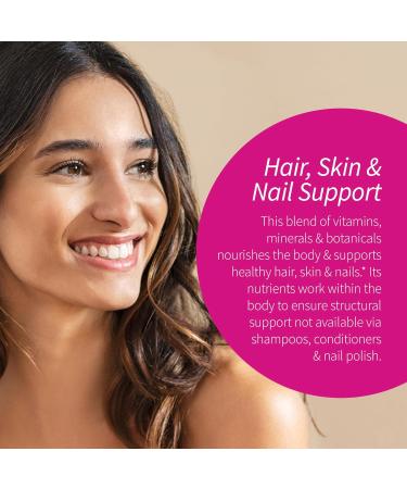 Applied Nutrition Longer Stronger Hair & Nails - 60 Liquid Soft-Gels, Pack of 4 - Biotin, Silica & Collagen - 120 Servings - Buy Online on GoSupps.com