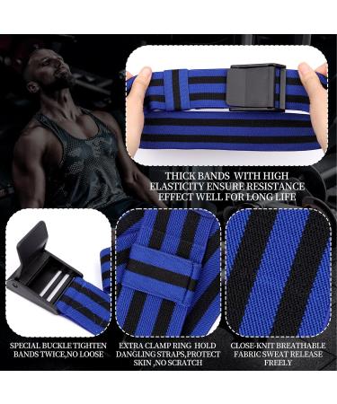 Buy Booty Bands & Blood Flow Restriction Bands - Adjustable Gym Straps for Occlusion Training | Increase Muscle Mass for Men & Women - Free International Shipping - Buy Online on GoSupps.com