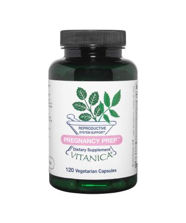 Vitanica Pregnancy Prep Reproductive System Support Vegan 120 Capsules