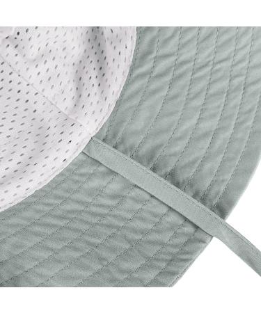 LACOFIA Toddler Baby Sun Hat | Unisex Kids Summer Bucket Hat | Wide Brim for Outdoor Swim | Adjustable 3-7 Years | A-Gray - Buy Online on GoSupps.com